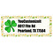 St. Patrick's Day Mailing Label - Singular