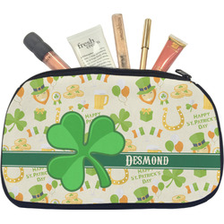 St. Patrick's Day Makeup / Cosmetic Bag - Medium (Personalized)