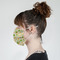 St. Patrick's Day Mask - Side View on Girl