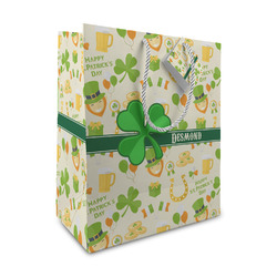 St. Patrick's Day Medium Gift Bag (Personalized)