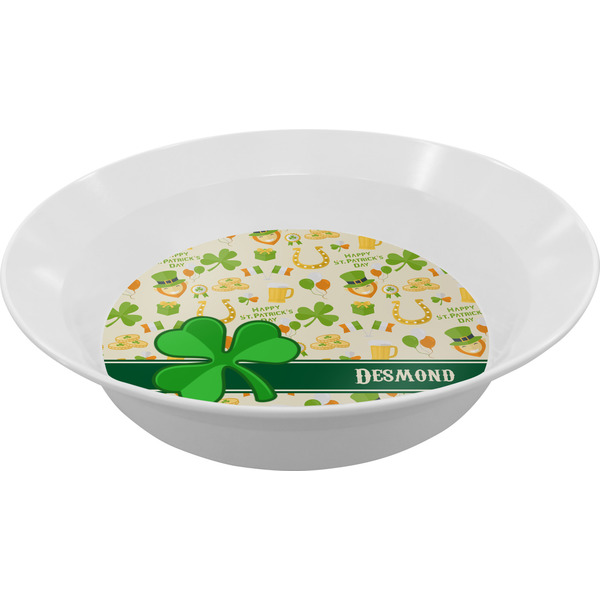 Custom St. Patrick's Day Melamine Bowl (Personalized)