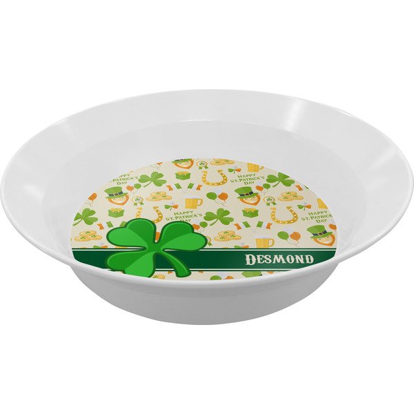 Custom St. Patrick's Day Melamine Bowl - 12 oz (Personalized)