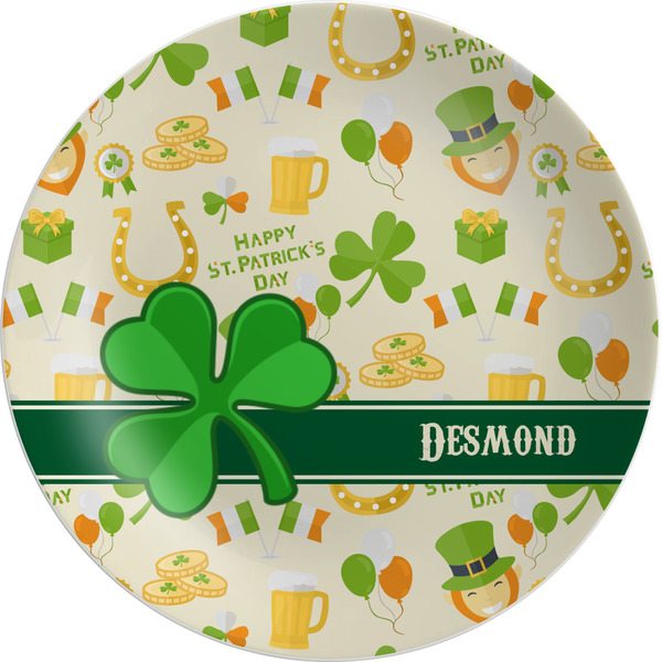 Custom St. Patrick's Day Melamine Plate (Personalized)