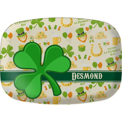 St. Patrick's Day Melamine Platter (Personalized)