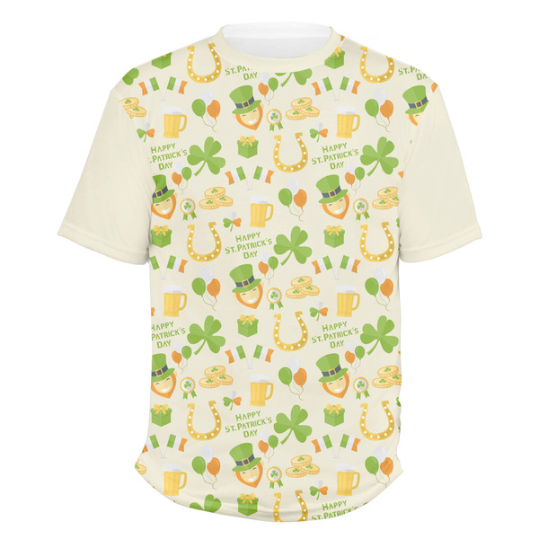 Custom St. Patrick's Day Men's Crew T-Shirt - X Large