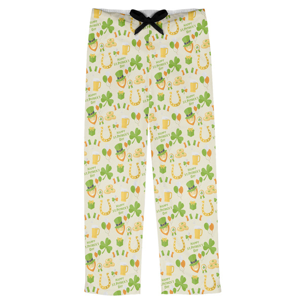 Custom St. Patrick's Day Mens Pajama Pants - S