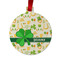 St. Patrick's Day Metal Ball Ornament - Front
