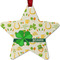 St. Patrick's Day Metal Star Ornament - Double Sided w/ Name or Text