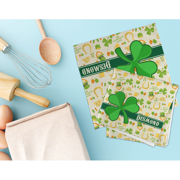 St. Patrick's Day Microfiber Dish Rag - LIFESTYLE