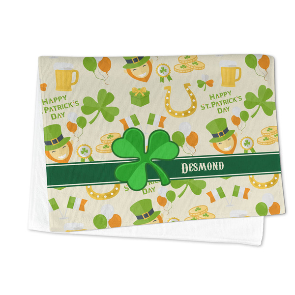 St. Patrick's Day Microfiber Dish Towel - FOLDED HALF