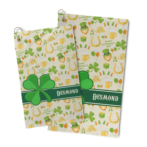 St. Patrick's Day Microfiber Golf Towel - PARENT/MAIN