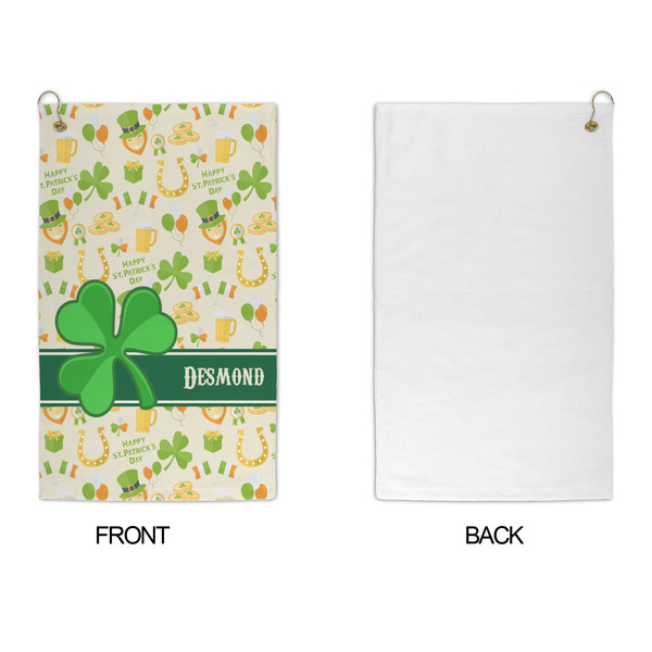 St. Patrick's Day Microfiber Golf Towels - APPROVAL
