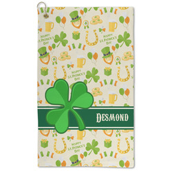 St. Patrick's Day Microfiber Golf Towel (Personalized)