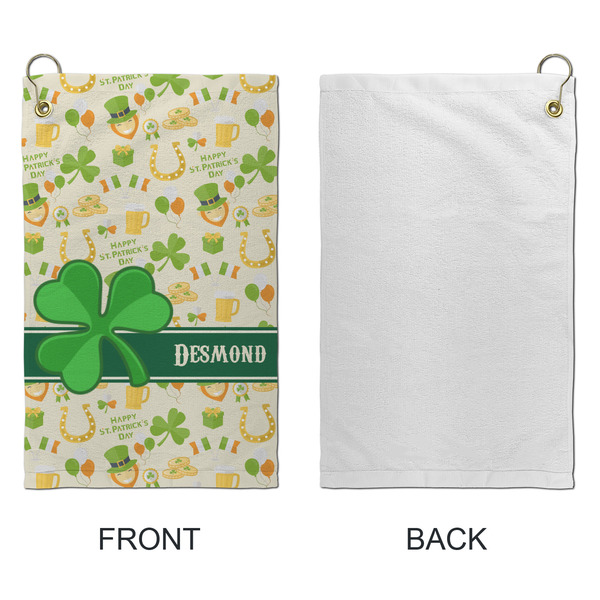 St. Patrick's Day Microfiber Golf Towels - Small - APPROVAL