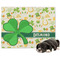 St. Patrick's Day Microfleece Dog Blanket - Large