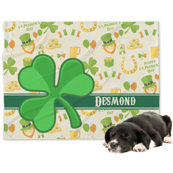 St. Patrick's Day Dog Blanket (Personalized)