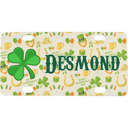 St. Patrick's Day Mini/Bicycle License Plate (Personalized)