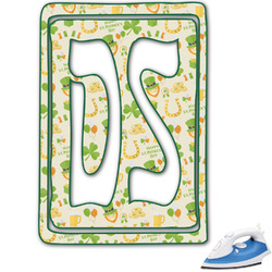 St. Patrick's Day Monogram Iron On Transfer - Up to 6"x6" (Personalized)