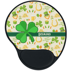 St. Patrick's Day Mouse Pad with Wrist Support