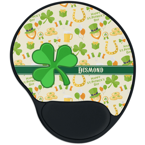 Custom St. Patrick's Day Mouse Pad with Wrist Support