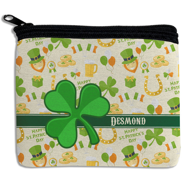 Custom St. Patrick's Day Rectangular Coin Purse (Personalized)
