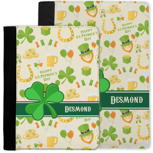 St. Patrick's Day Notebook Padfolio - MAIN