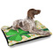 St. Patrick's Day Outdoor Dog Beds - Large - IN CONTEXT