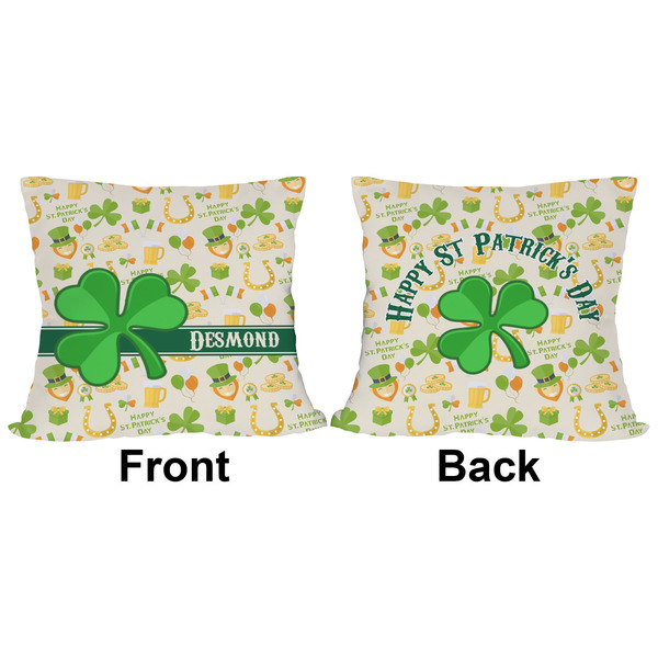 St. Patrick's Day Outdoor Pillow - 18x18