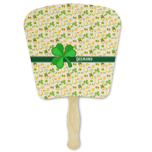 Custom St. Patrick's Day Paper Fan (Personalized)