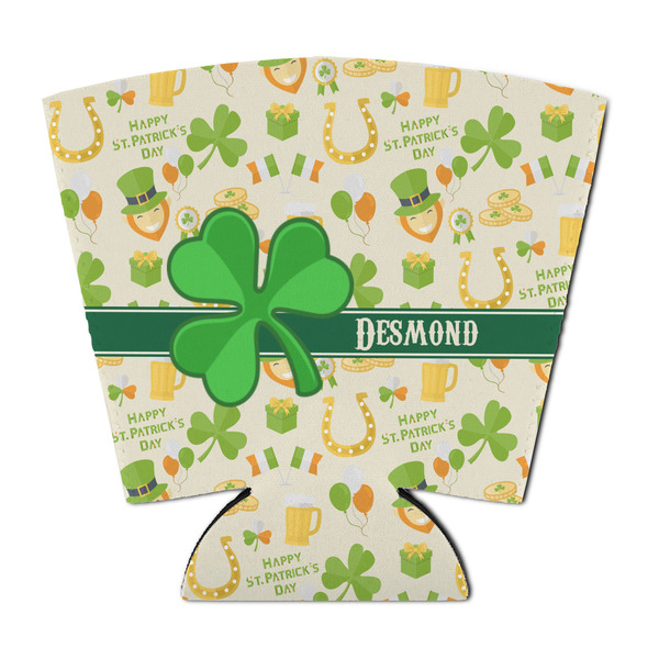 Custom St. Patrick's Day Party Cup Sleeve - with Bottom (Personalized)