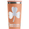 St. Patrick's Day Peach RTIC Everyday Tumbler - 28 oz. - Close Up