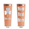 St. Patrick's Day Peach RTIC Everyday Tumbler - 28 oz. - Front and Back