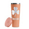 St. Patrick's Day Peach RTIC Everyday Tumbler - 28 oz. - Lid Off