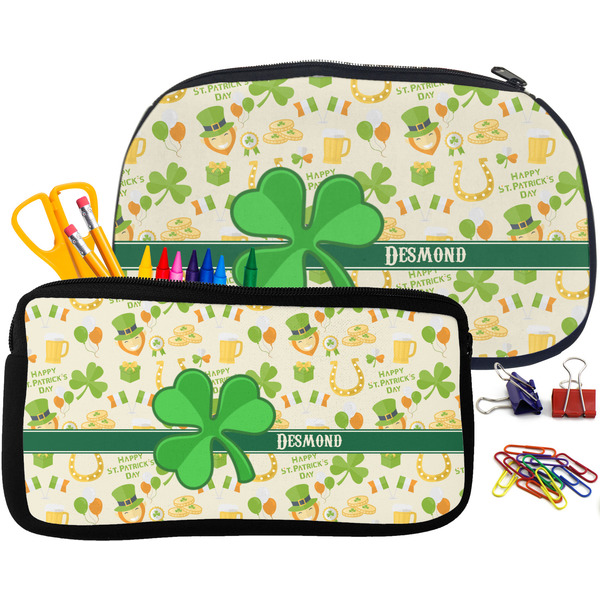 St. Patrick's Day Pencil / School Supplies Bags Small and Medium