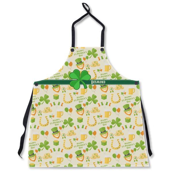 Custom St. Patrick's Day Apron Without Pockets w/ Name or Text