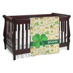 St. Patrick's Day Baby Blanket (Double Sided) (Personalized)