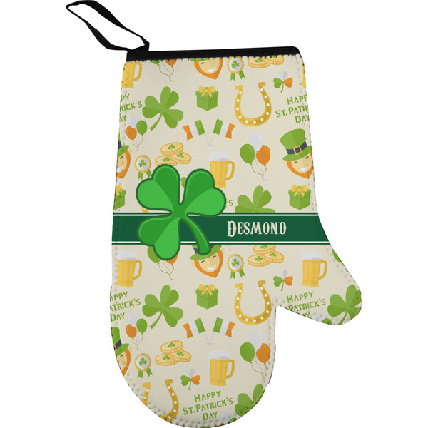 Custom St. Patrick's Day Oven Mitt (Personalized)