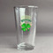 St. Patrick's Day Pint Glass - Two Content - Front/Main