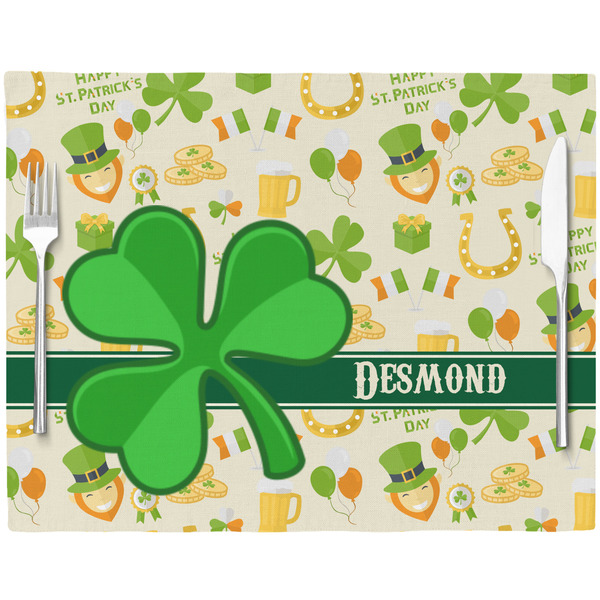 St. Patrick's Day Placemat with Props