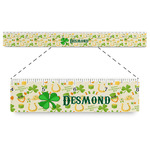 St. Patrick's Day Plastic Ruler - 12" (Personalized)