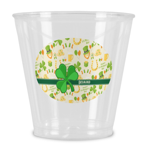 Custom St. Patrick's Day Plastic Shot Glass (Personalized)