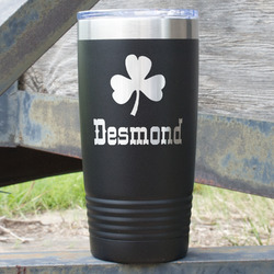 St. Patrick's Day 20 oz Stainless Steel Tumbler (Personalized)