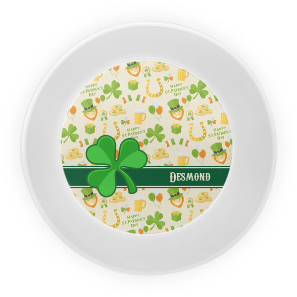 St. Patrick's Day Melamine Bowl - Center