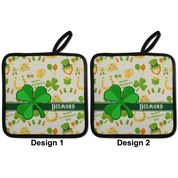 St. Patrick's Day Pot Holders - Set of 2 APPROVAL