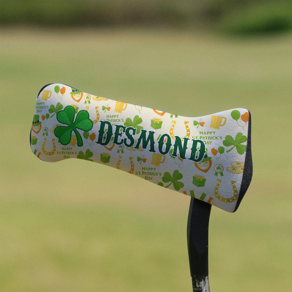 St. Patrick's Day Putter Cover - On Putter