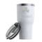 St. Patrick's Day RTIC Tumbler -  White (with Lid)