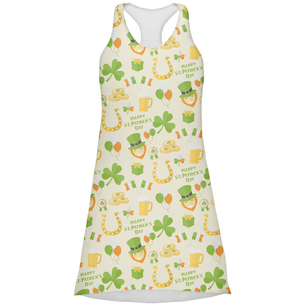 Custom St. Patrick's Day Racerback Dress - X Large