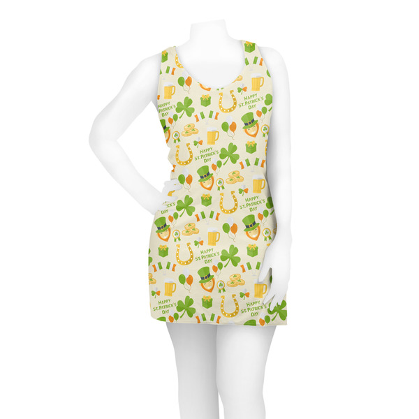 St. Patrick's Day Racerback Dress - On Model - Front