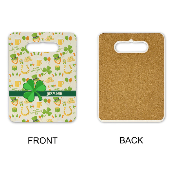 St. Patrick's Day Rectangle Trivet with Handle - APPROVAL