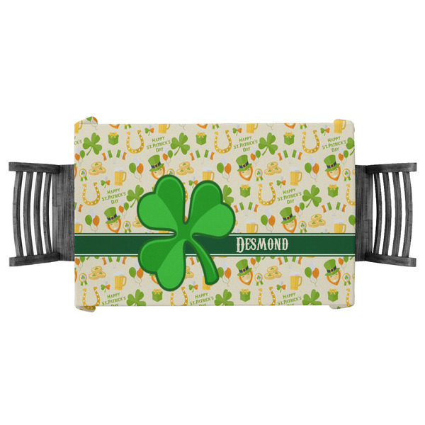 Custom St. Patrick's Day Tablecloth - 58"x58" (Personalized)